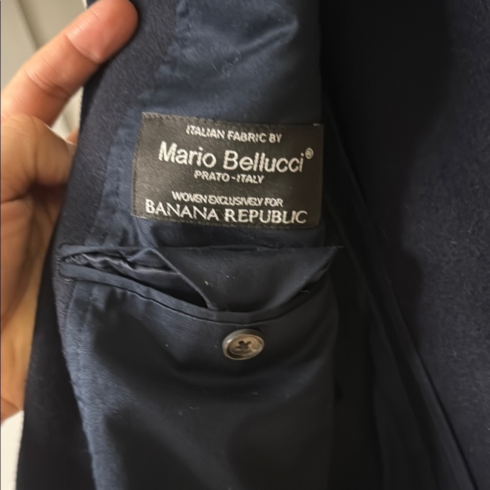Banana Republic Navy Blazer - Picture 3 of 7